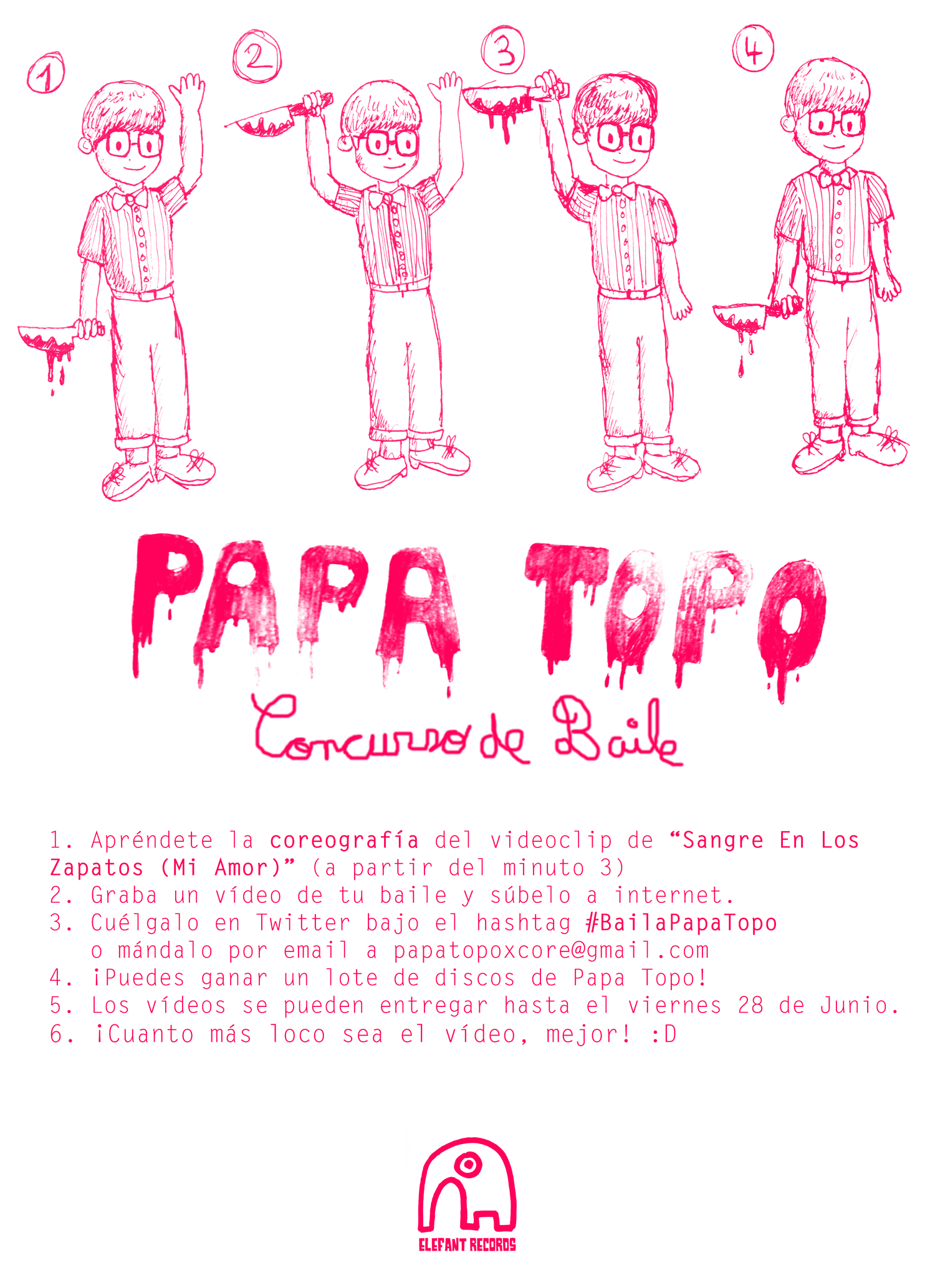Imagen destacada de noticia: PAPA TOPO: Ganador Concurso vídeo "Baila Papa Topo"
